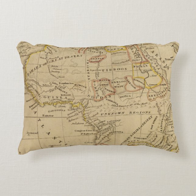 Afrika 4 prydnadskudde (Framsidan)