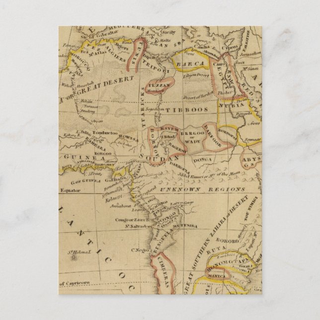 AFRIKA 4 VYKORT (Framsida)