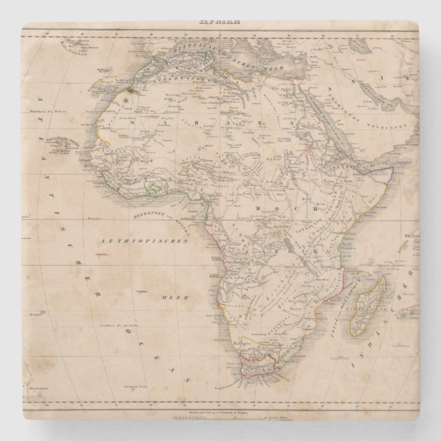 Afrika 51 stenunderlägg (Framsidan)