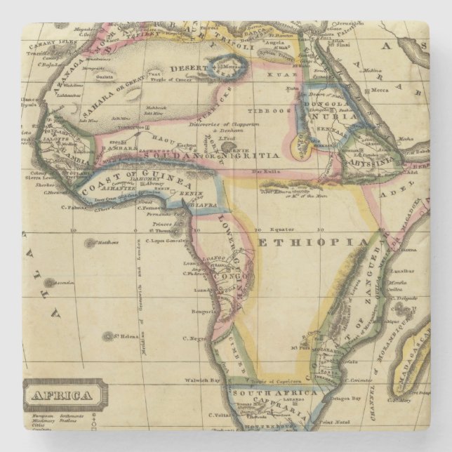 Afrika 7 stenunderlägg (Framsidan)