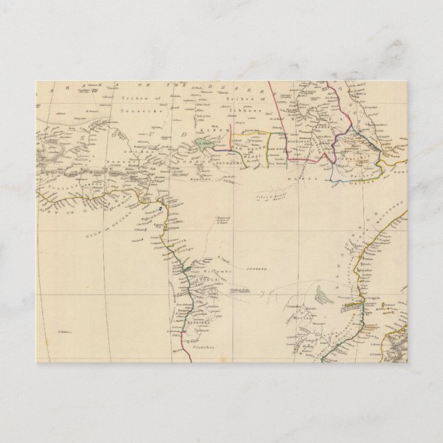 Afrika 7 vykort (Framsida)