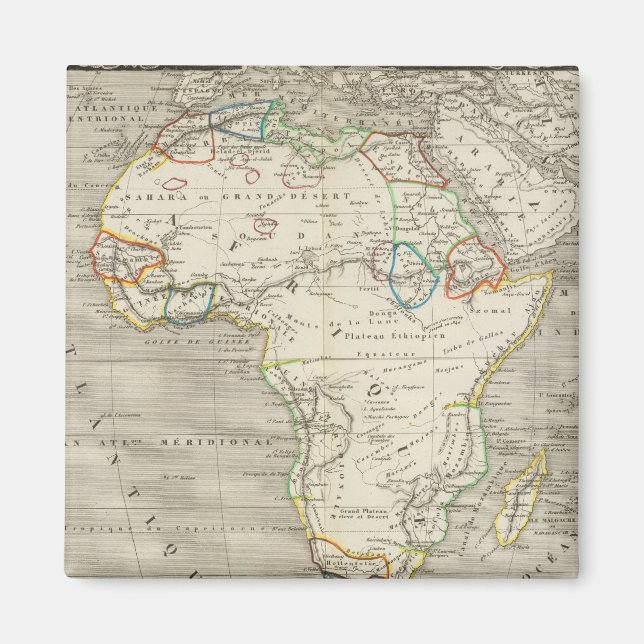 AFRIKA 8 MAGNET (Framsidan)