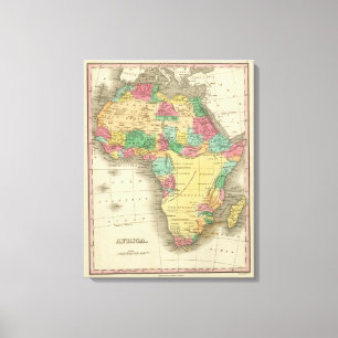 Afrika 9 canvastryck