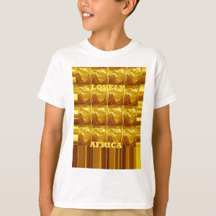 Afrika Afrika Kartor utformar Art färg.png Tröja