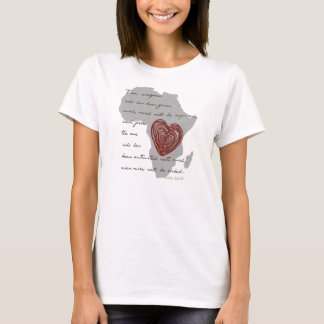Afrika AIDS / HIV / Fattigdom Medvetenhetshandel T Shirt