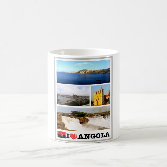 Afrika - Angola - Angola - I Kärlek Kaffemugg (Center)