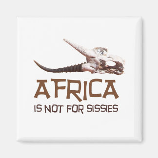 Afrika är inte för sississister: African Springbok Magnet