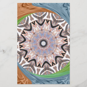 Afrika Asien, traditionell edgy mönster Brevpapper