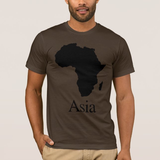 Afrika Asien Tröja (Framsida)
