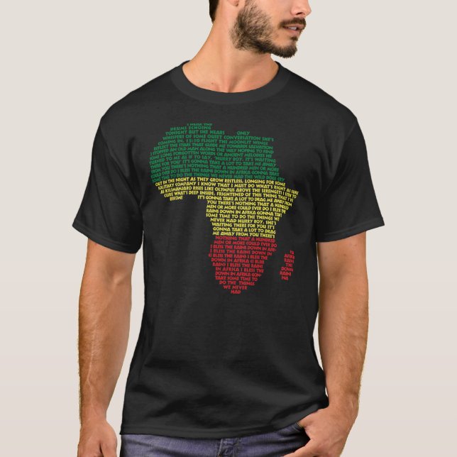 Afrika av Toto Classic T-Shirt (Framsida)
