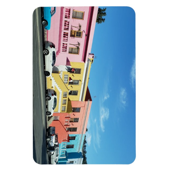 Afrika - Bo-Kaap Kapstaden Magnet (Vertikal)
