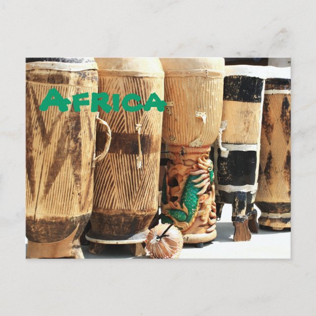 Afrika Bongos vykort (Framsida)