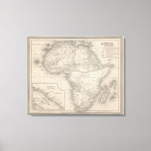Afrika Canvastryck