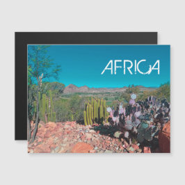 Afrika Desert Ligcape Nature Cactus Plant Magnet