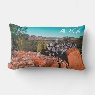 Afrika Desert liggande naturomvandlingar Lumbarkudde