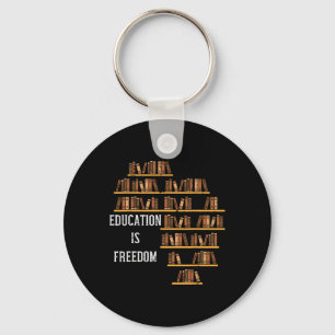 Afrika Education är Freedom Black History Lärare Nyckelring