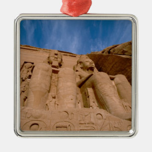 Afrika, Egypten, Abu Simbel, Ramses II och Julgransprydnad Metall