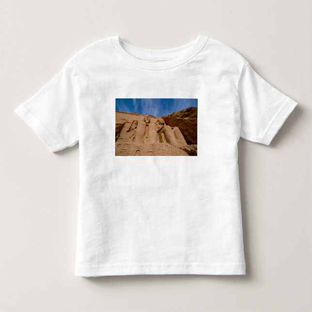 Afrika, Egypten, Abu Simbel, Ramses II och T Shirt (Framsida)