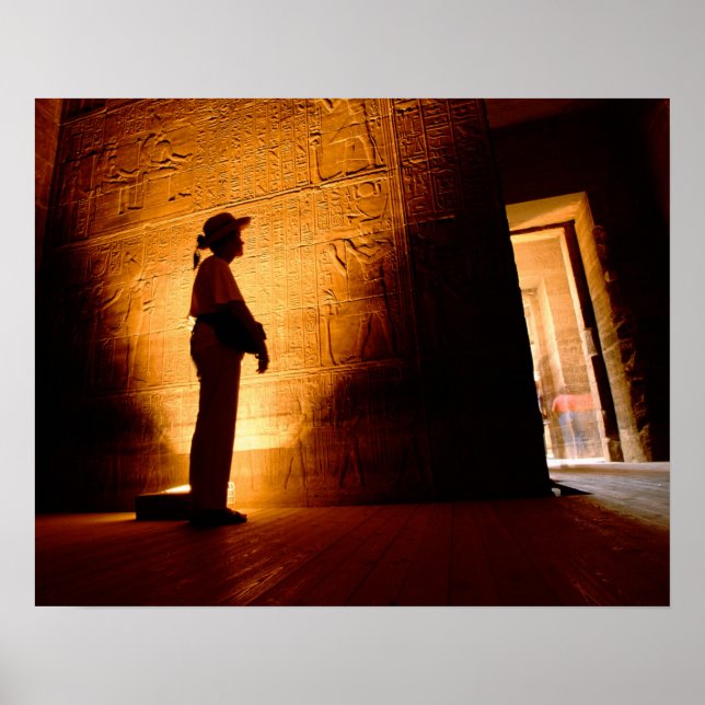 Afrika, Egypten, aswan, Philae, Temple-komplex för Poster (Framsidan)