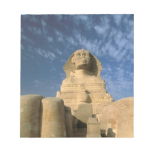 Afrika, Egypten, Kairo, Giza platån. Sfingen Anteckningsblock