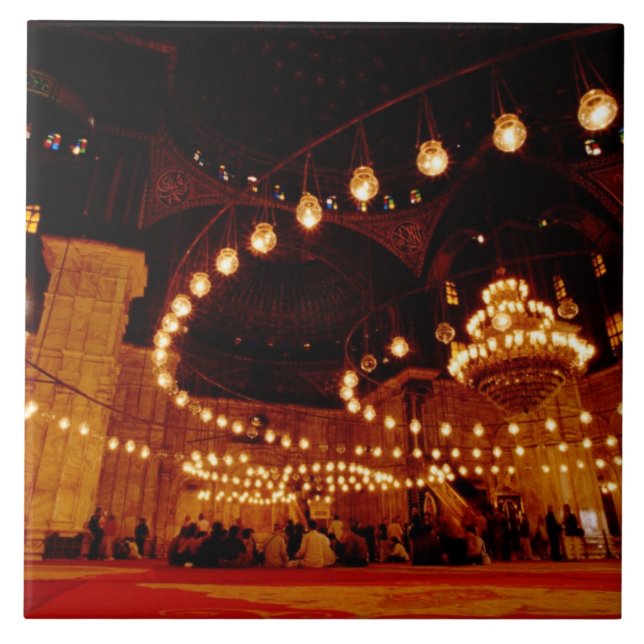 Afrika, Egypten, Kairo, Muhammad Ali Mosque, The Kakelplatta (Framsidan)