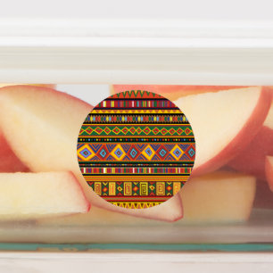 Afrika Ethnic Art Mönster Klistermärke