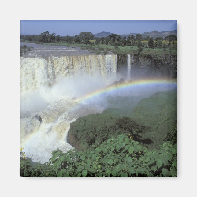 Afrika, Etiopien, Blå Nilen, Katarakt. 2 Magnet (Framsidan)