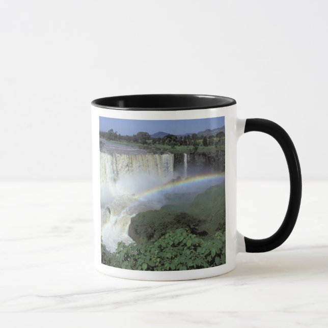 Afrika, Etiopien, Blå Nilen, Katarakt. 2 Mugg (Höger)