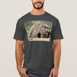 Afrika Etiopien Debub Omo Zon hut på Mursi tr T Shirt