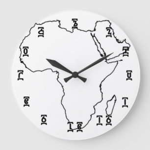 Afrika etiopiska Time - tar tid på den stora) Stor Klocka
