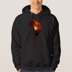 Afrika - Ett träd är känt för sin frukt. Hoodie