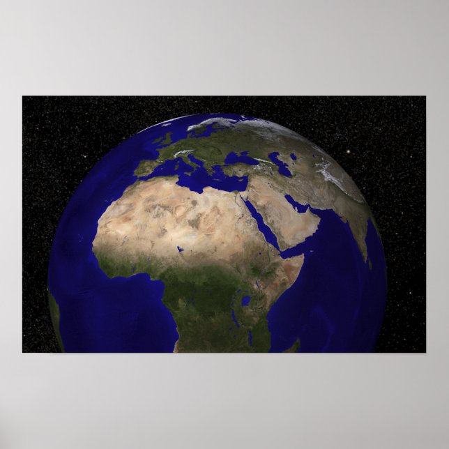 Afrika, Europa, Mellan östern och in Poster (Framsidan)