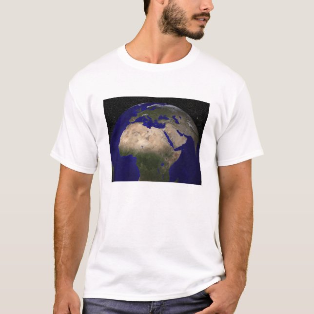 Afrika, Europa, Mellan östern och in T-shirt (Framsida)