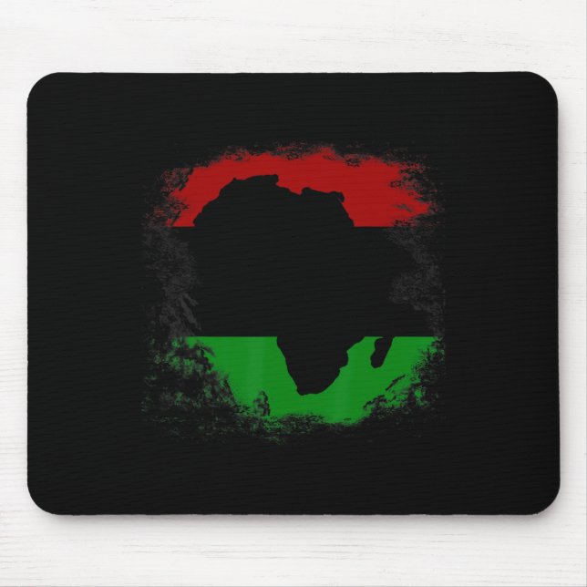 Afrika Flagga African Continent Karta Pan-afrika U Musmatta (Framsidan)
