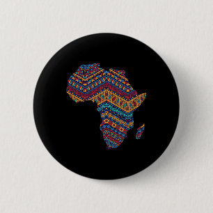 Afrika Flagga Kente Trasa Black Pride African Amer Knapp