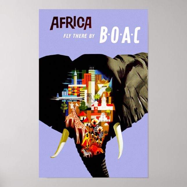 Afrika ~ Fly It Poster (Framsidan)