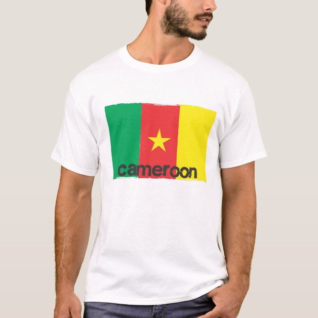 Afrika för afrika vid Zetuzakele - Kamerun T-shirt (Framsida)