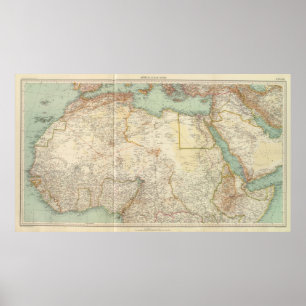 Afrika för norr 10911 poster