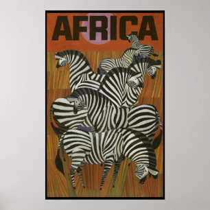 afrika för reseaffisch poster