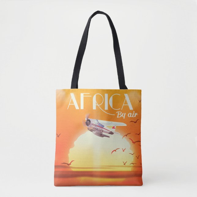 Afrika från luften tygkasse (Framsida)