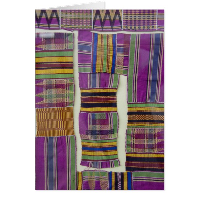 Afrika, Ghana, Accra. National Museum, betraktat Hälsningskort (Framsidan)