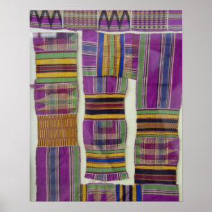 Afrika, Ghana, Accra. Nationellt museum, betraktat Poster