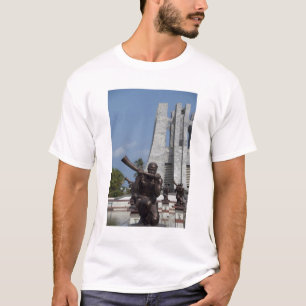 Afrika, Ghana, Accra. Nkrumah Mausoleum, sista 2 Tee Shirt