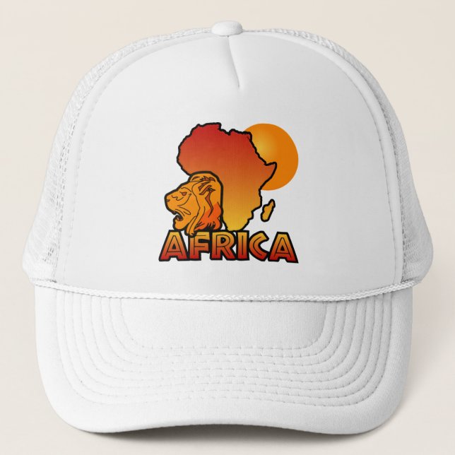 Afrika hat - välj färg keps (Framsida)