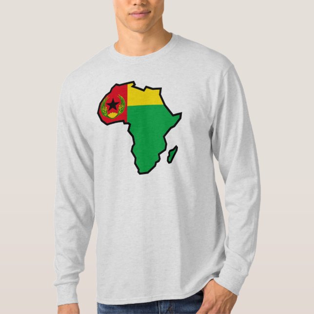 Afrika Historik för Cabo Verde-Flagga T Shirt (Framsida)