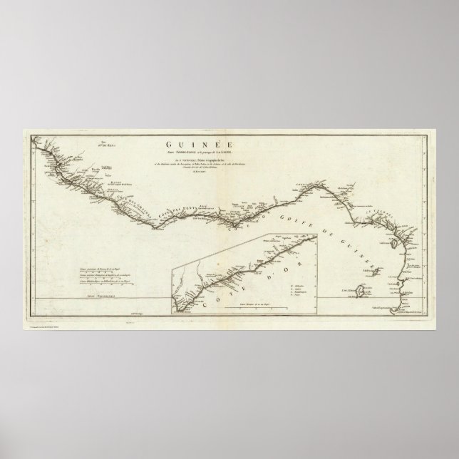 Afrika i centrala Västern Poster (Framsidan)