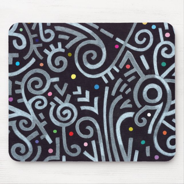 Afrika inspiration Mousepad Musmatta (Framsidan)