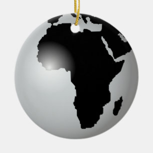 Afrika Julgransprydnad Keramik