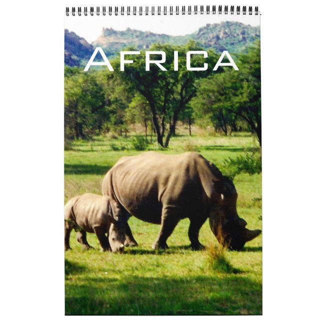 afrika kalender (Omslag)