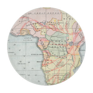 AFRIKA: KARTA 1894